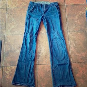 Gap flare jeans! Boyfriend flare! 👖👖